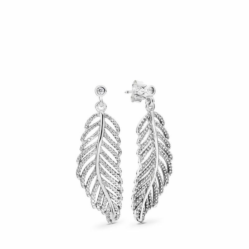 Pandora Light As A Feather Ireland - Sterling Silver/Cubic Zirconia - 391057ZCS